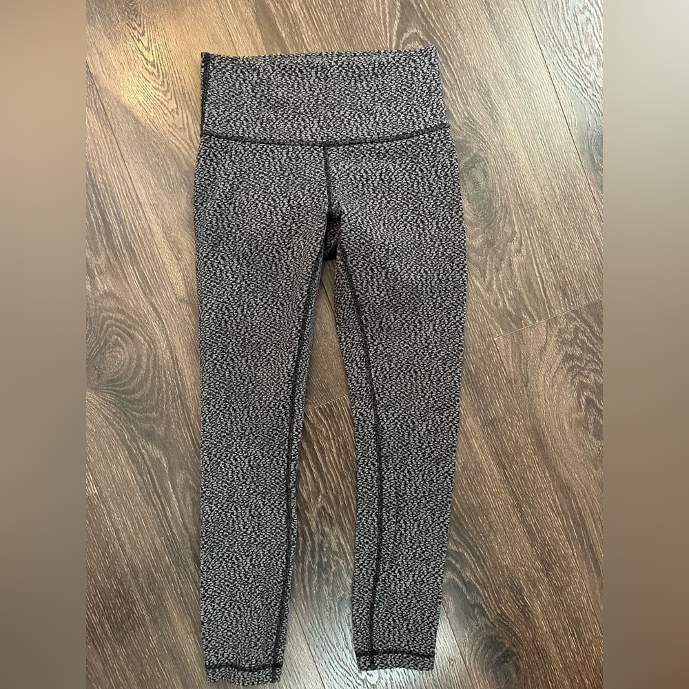 Lululemon size 6. Thicker material. Cropped length.